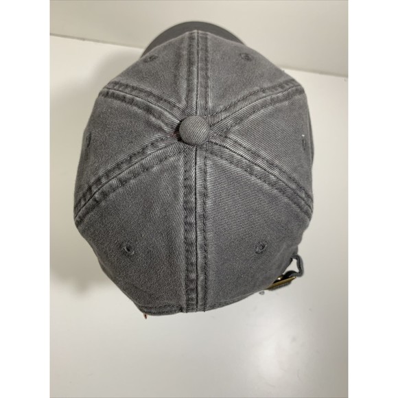 Good Vibes Baseball Hat Cap Gray with Rainbow Adjustable - Picture 7 of 12